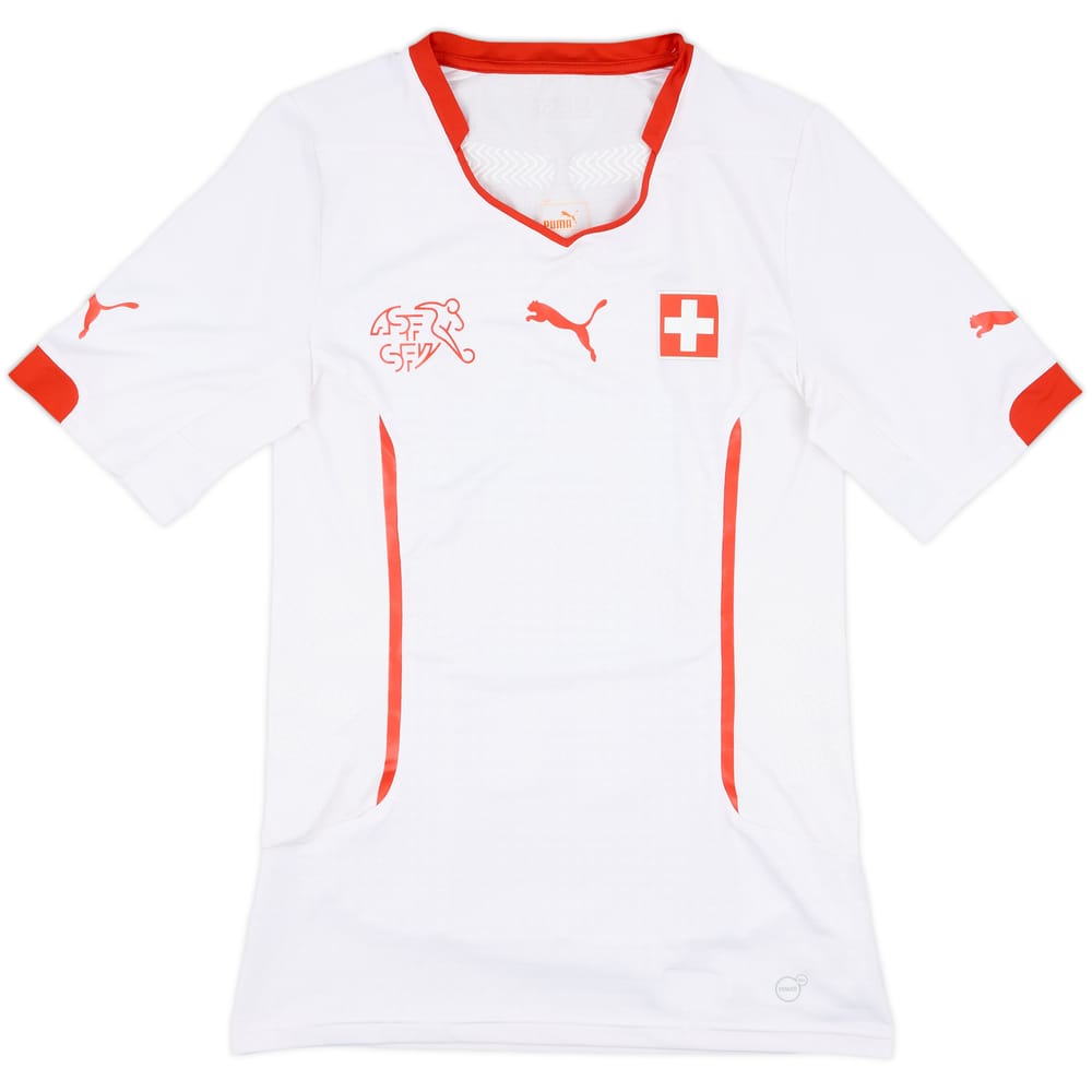 2014-15 Switzerland Player Issue Away Shirt - 8/10 - (L)