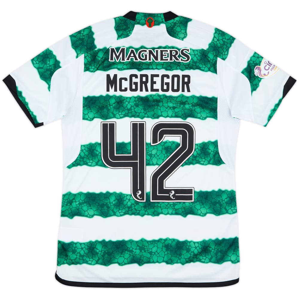 2023-24 Celtic Home Shirt McGregor #42 - 9/10 - (M)