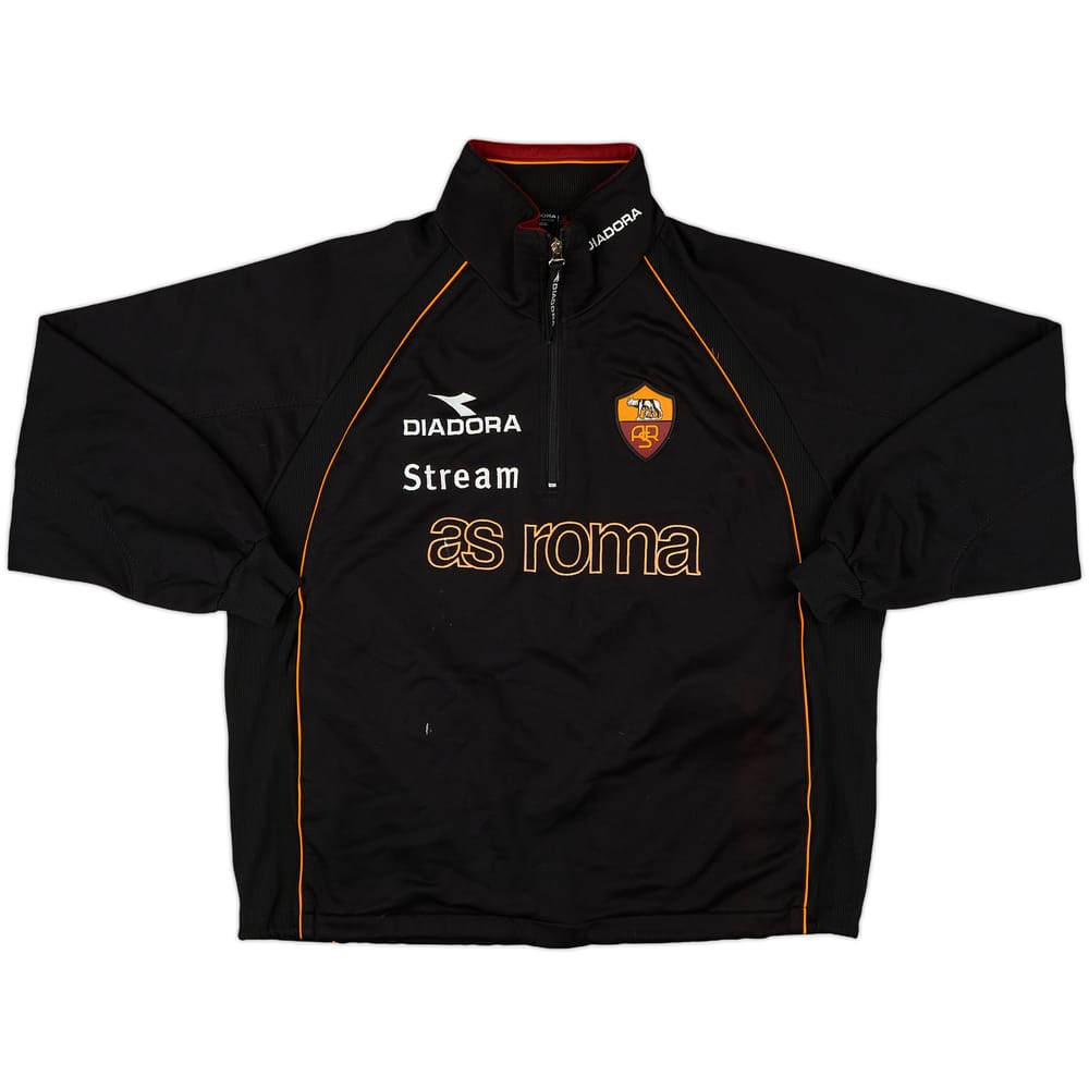 1999-00 Roma Diadora 1/4 Zip Drill Top - 6/10 - (M)