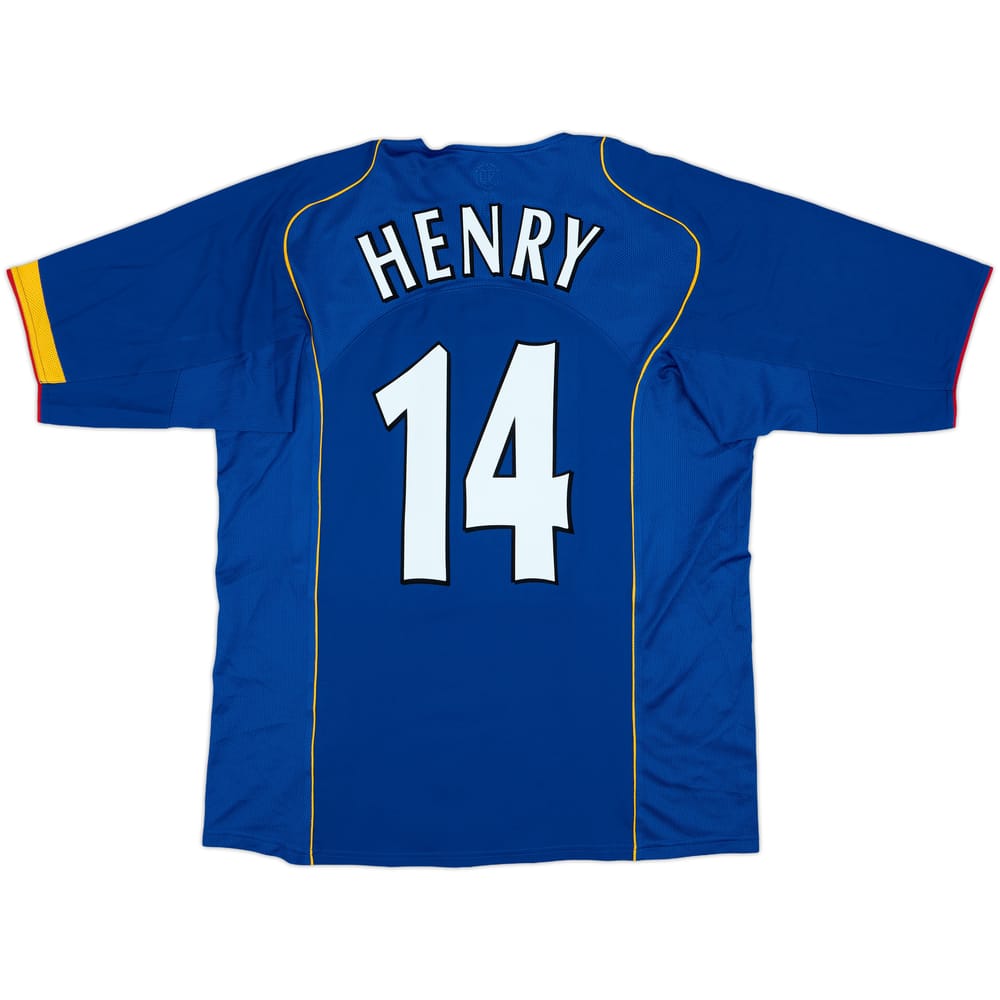 2004-06 Arsenal Away Shirt Henry #14 - 9/10 - (L)