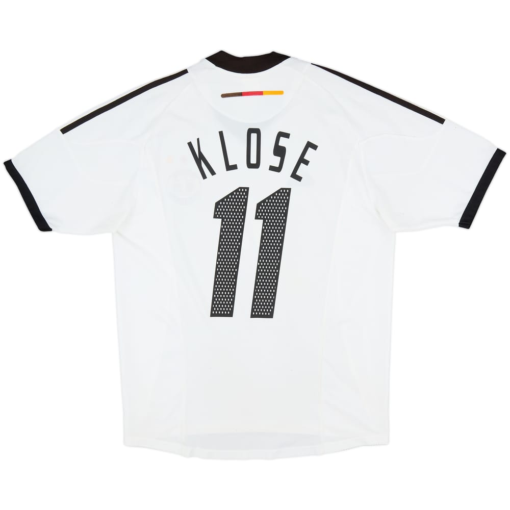 2002-04 Germany Home Shirt Klose #11 - 6/10 - (M)