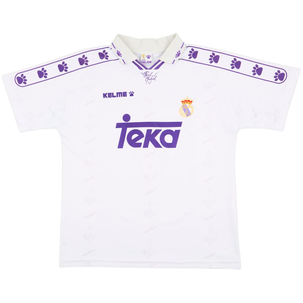 1994-96 Real Madrid Home Shirt - 7/10 - (M)