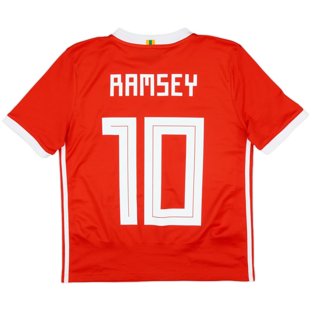 2018-19 Wales Home Shirt Ramsey #10 - 10/10 - (L.Boys)