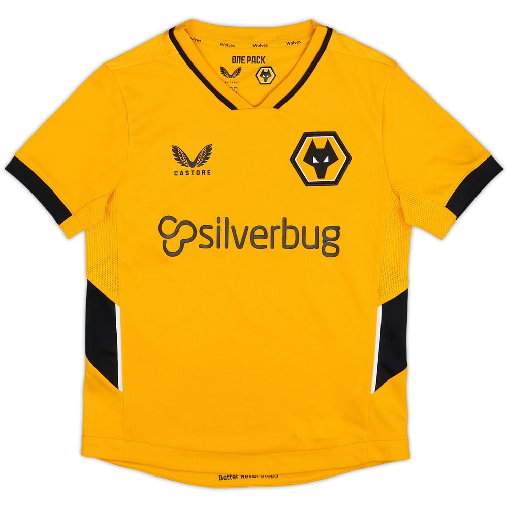 2021-22 Wolves Home Shirt - 10/10 - (S.Boys)