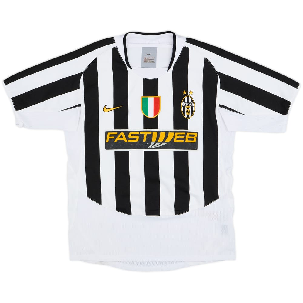 2003-04 Juventus Home Shirt - 6/10 - (L.Boys)