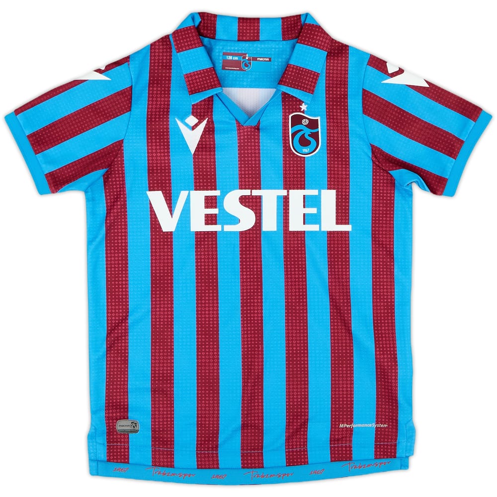 2021-22 Trabzonspor Home Shirt - 10/10 - (S.Boys)