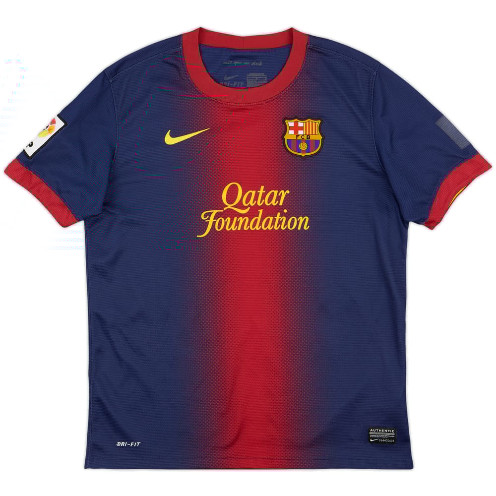 2012-13 Barcelona Home Shirt Messi #10 - 4/10 - (L.Boys)