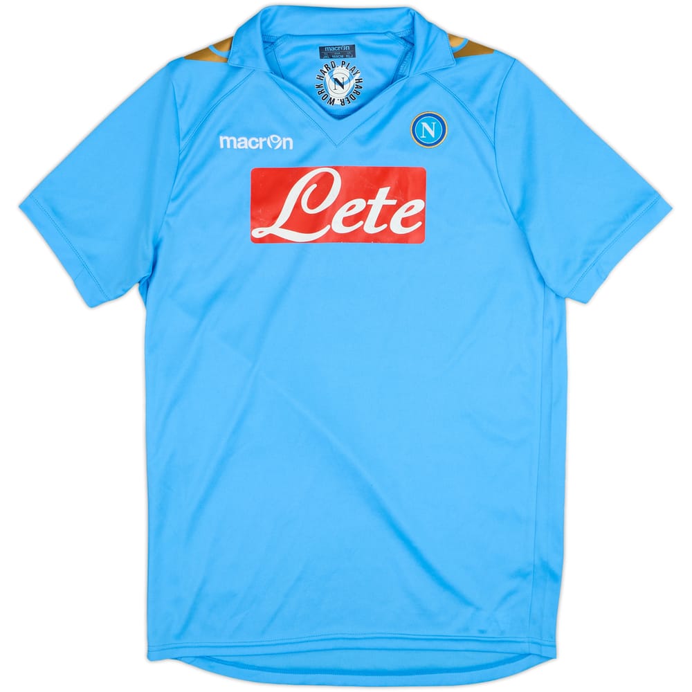 2011-12 Napoli CL Home Shirt - 7/10 - (XL.Boys)