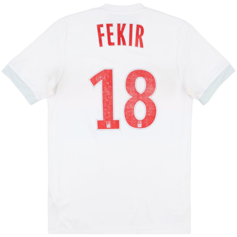 2017-18 Lyon Home Shirt Fekir #18 - 5/10 - (S)