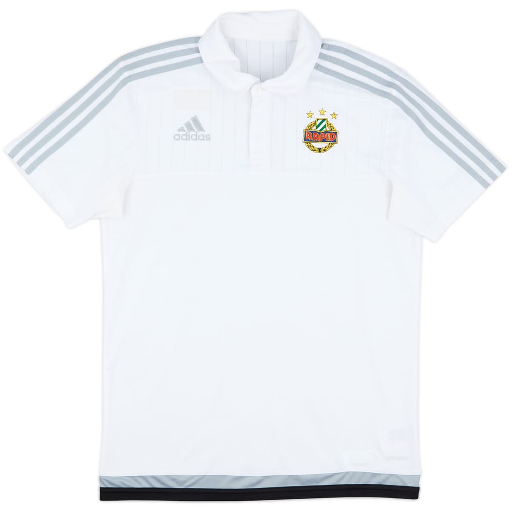 2014-15 Rapid Vienna adidas Polo Shirt - 8/10 - (M)