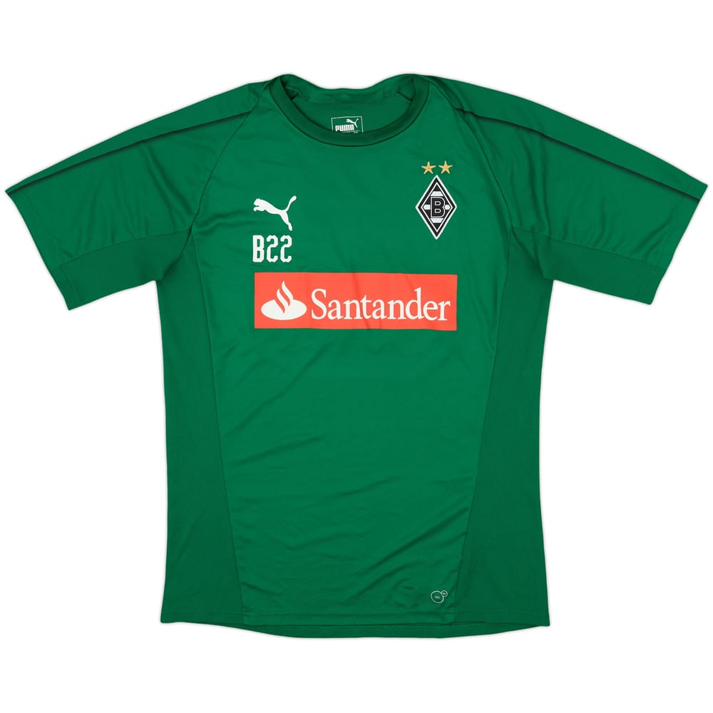 2017-18 Borussia Monchengladbach Kappa Player Issue Training Shirt B22 - 9/10 - (L)