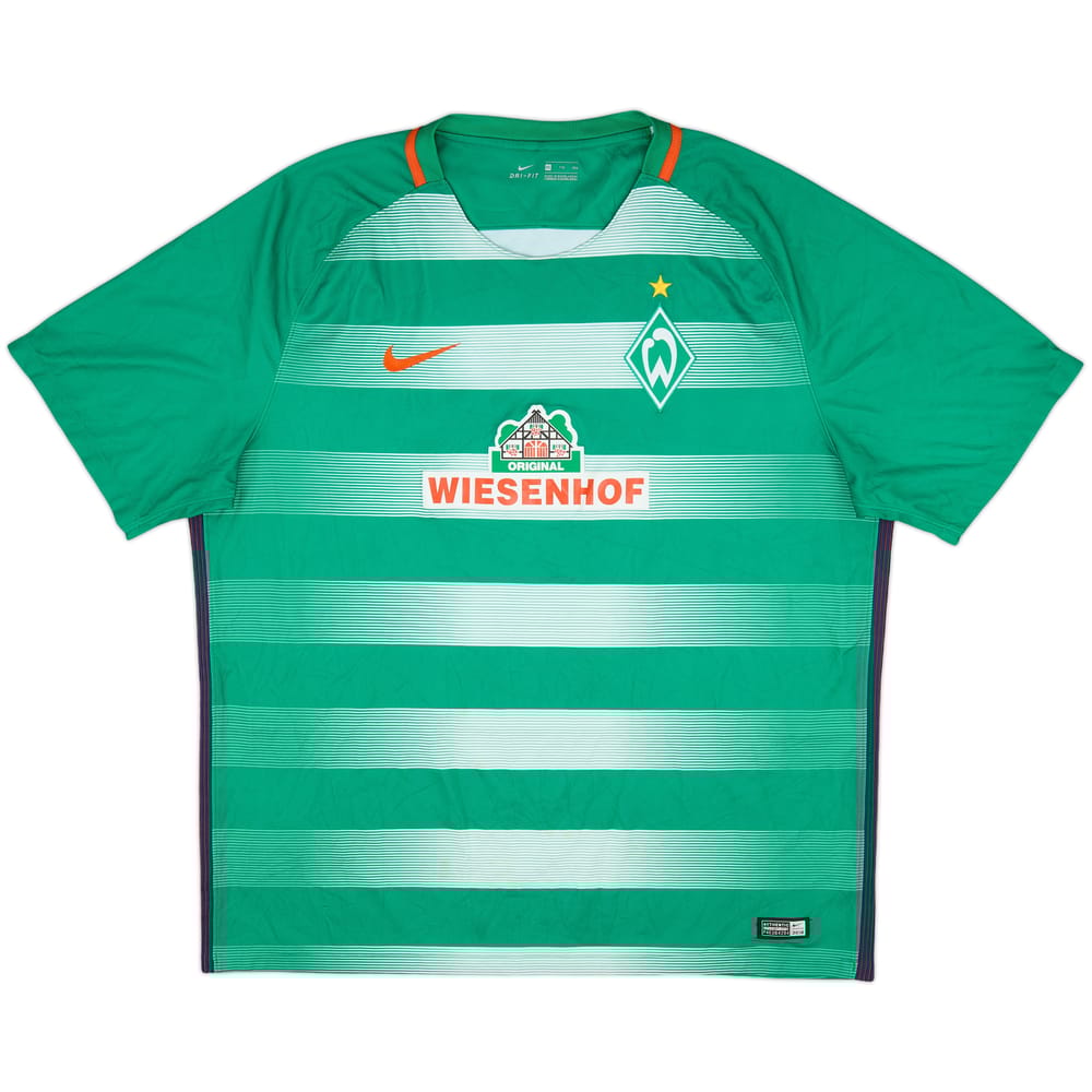 2016-17 Werder Bremen Home Shirt - 8/10 - (XXL)