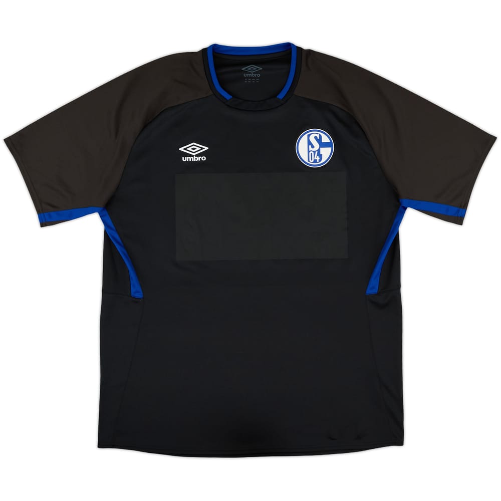 2021-22 Schalke Umbro Training Shirt - 8/10 - (XXL)