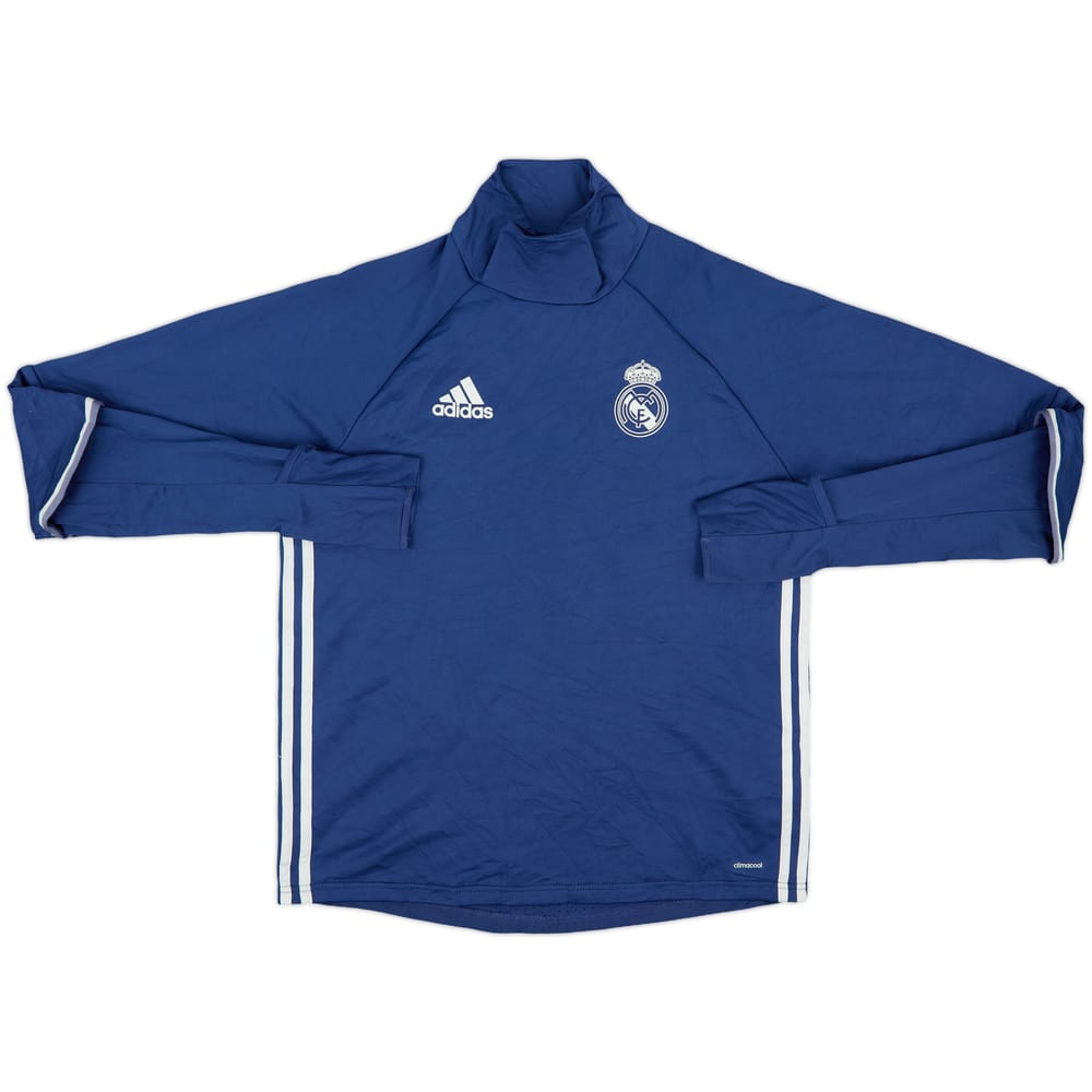 2016-17 Real Madrid adidas Drill Top - 8/10 - (M)