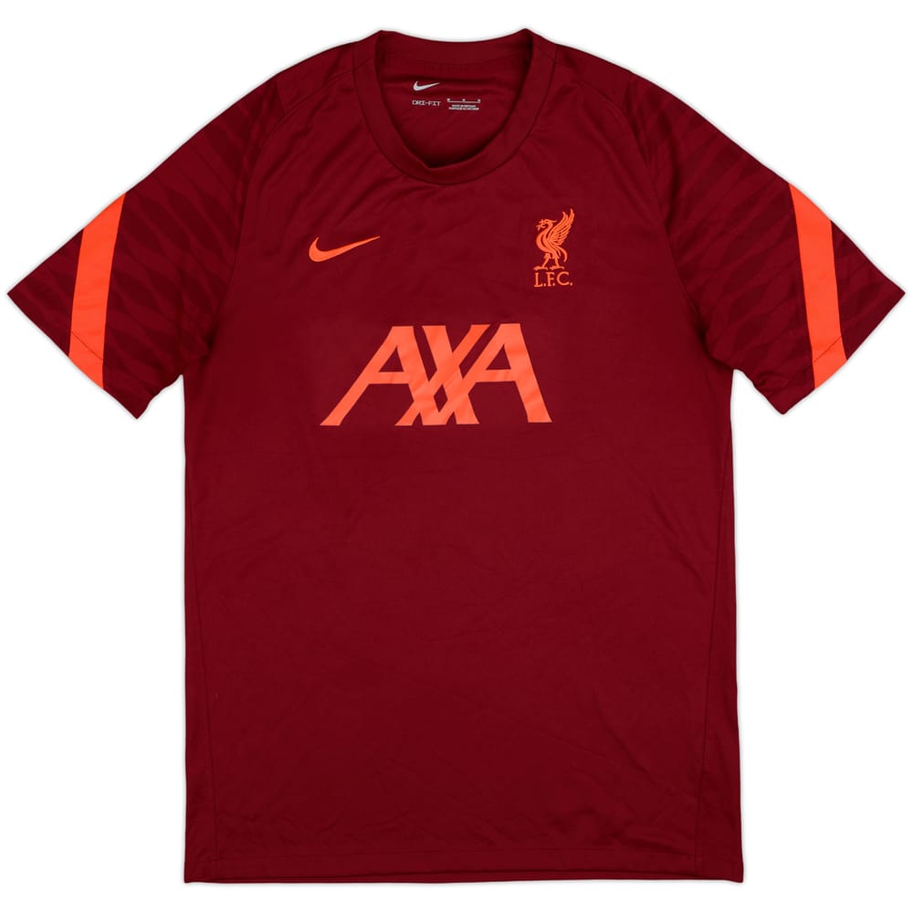 2021-22 Liverpool Nike Training Shirt - 9/10 - (M)