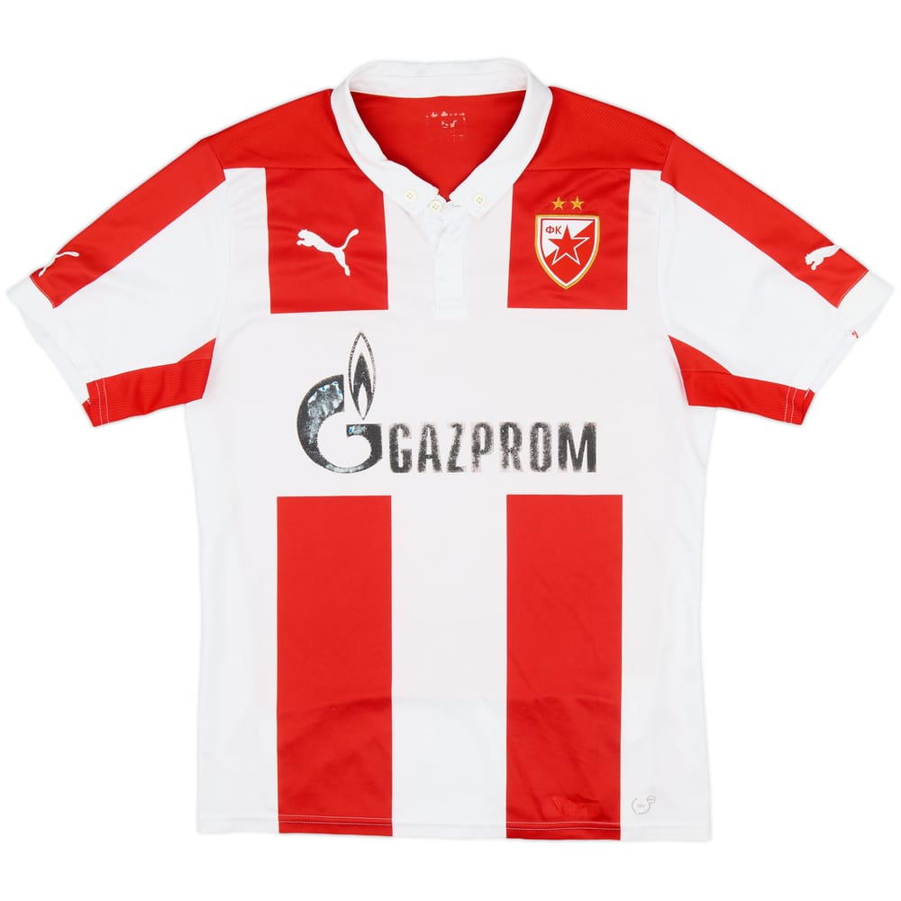 2014-15 Red Star Belgrade Home Shirt - 4/10 - (M)