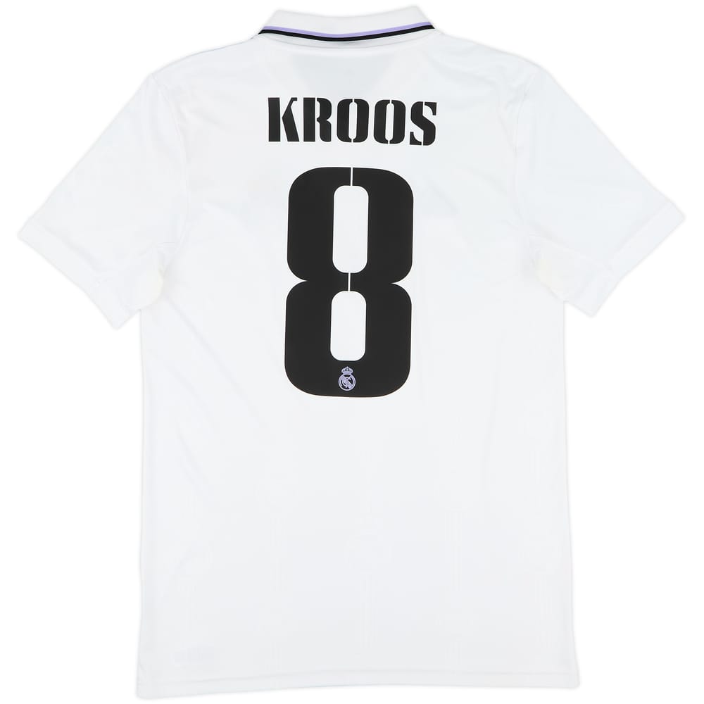 2022-23 Real Madrid Home Shirt Kroos #8 - 9/10 - (S)