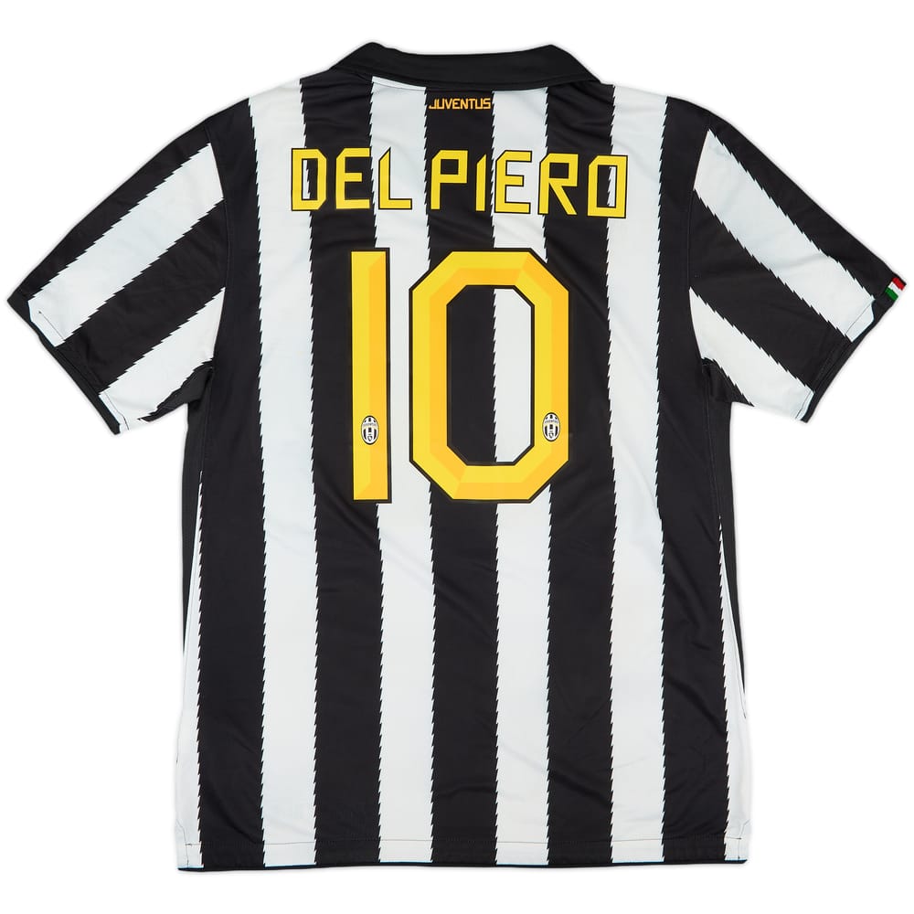 2010-11 Juventus Home Shirt Del Piero #10 - 7/10 - (L)