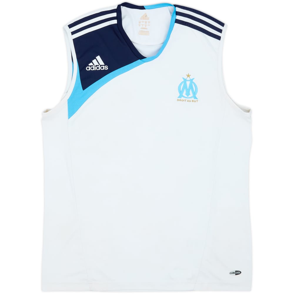 2007-08 Olympique Marseille adidas Training Vest - 7/10 - (L)