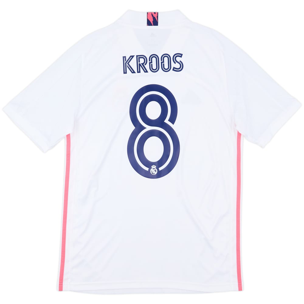 2020-21 Real Madrid Home Shirt Kroos #8 - 9/10 - (M)