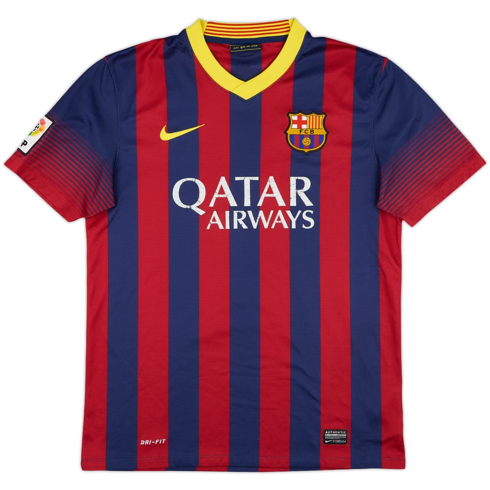 2013-14 Barcelona Home Shirt - 5/10 - (M)