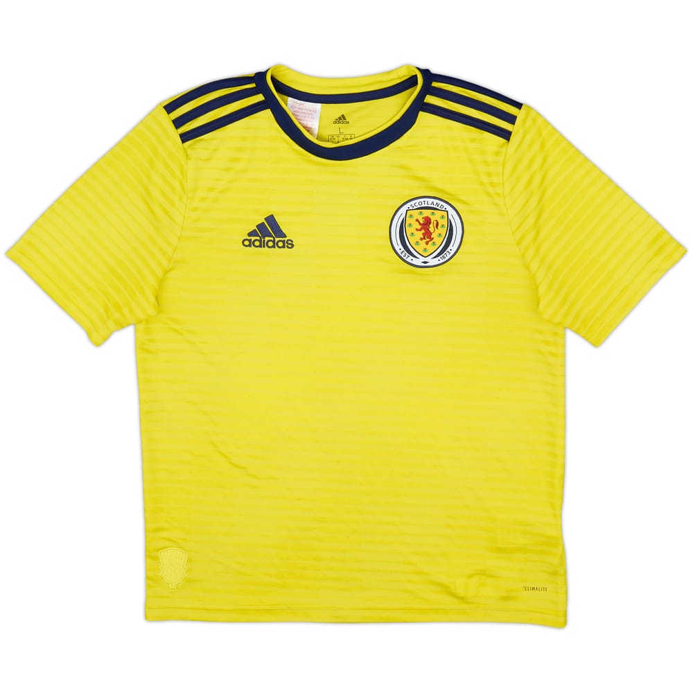 2017-18 Scotland Away Shirt - 8/10 - (L.Boys)