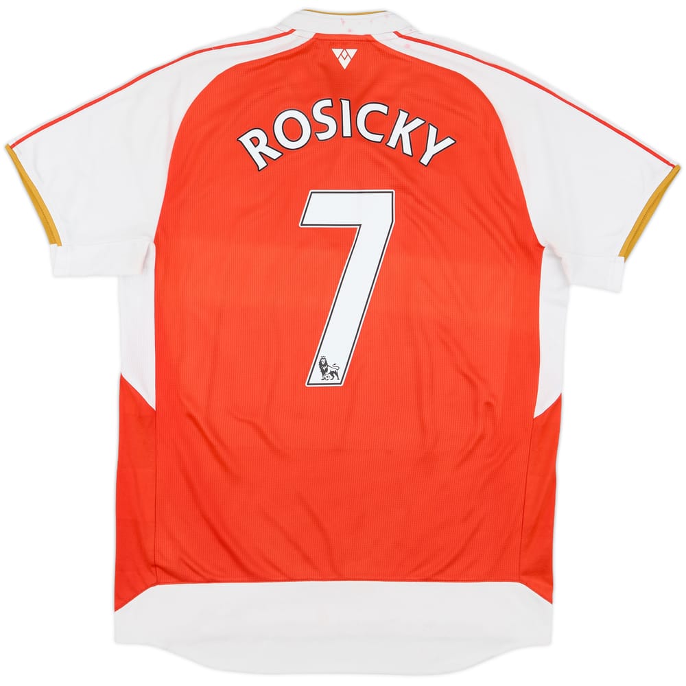 2015-16 Arsenal Home Shirt Rosicky #7 - 5/10 - (M)