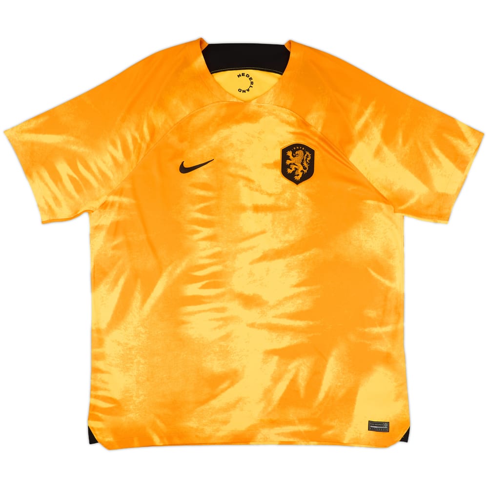 2022-23 Netherlands Home Shirt - 7/10 - (XXL)