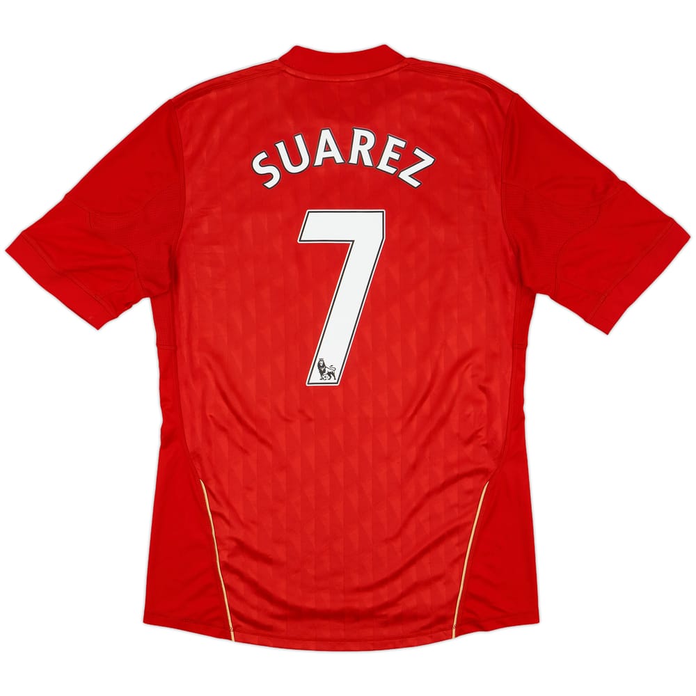 2010-12 Liverpool Home Shirt Suarez #7 - 4/10 - (M)