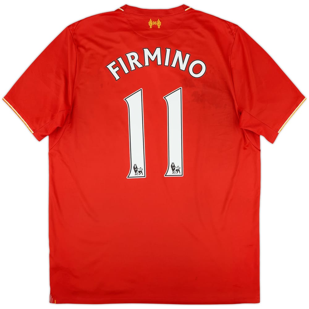 2015-16 Liverpool Home Shirt Firmino #11 - 7/10 - (L)