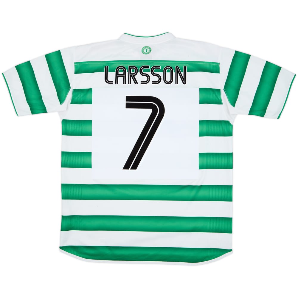 2003-04 Celtic Home Shirt Larsson #7 - 7/10 - (L)