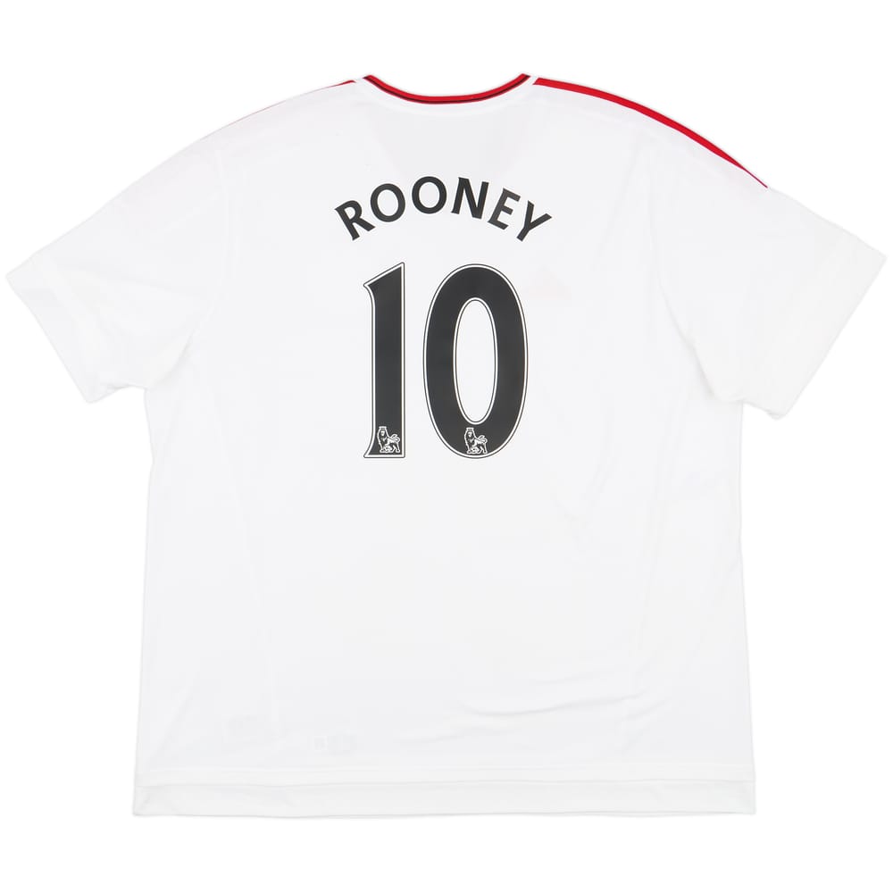 2015-16 Manchester United Away Shirt Rooney #10 - 6/10 - (3XL)