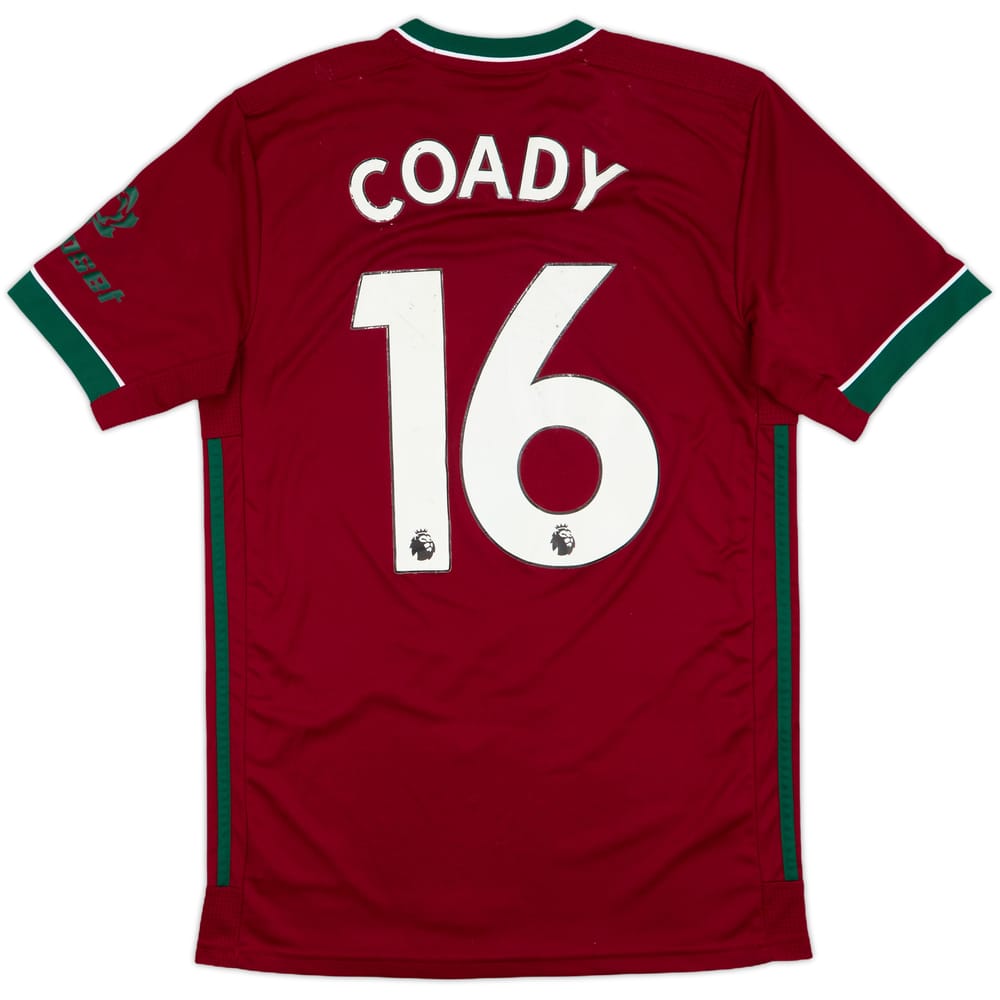 2020-21 Wolves Third Shirt Coady #16 - 5/10 - (S)