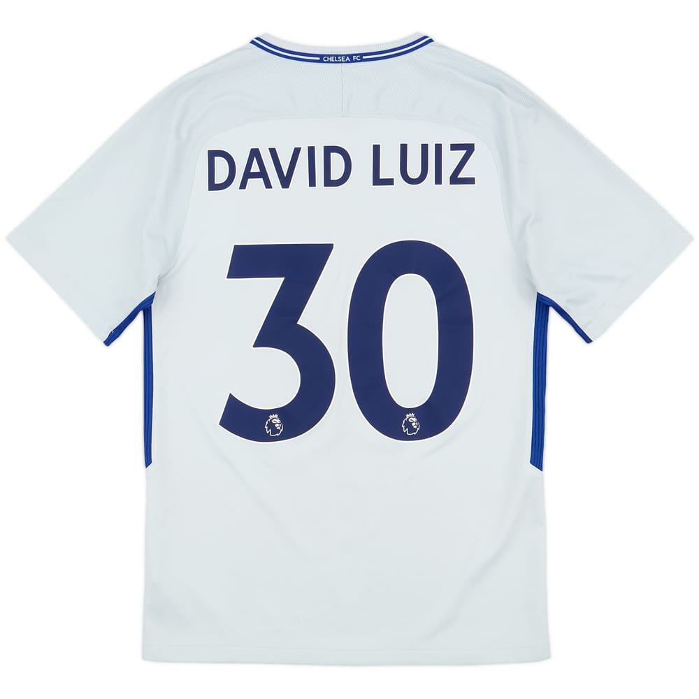 2017-18 Chelsea Away Shirt David Luiz #30 - 8/10 - (S)