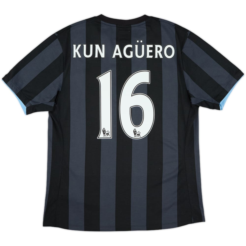 2012-13 Manchester City Third Shirt Kun Aguero #16 - 7/10 - (M)