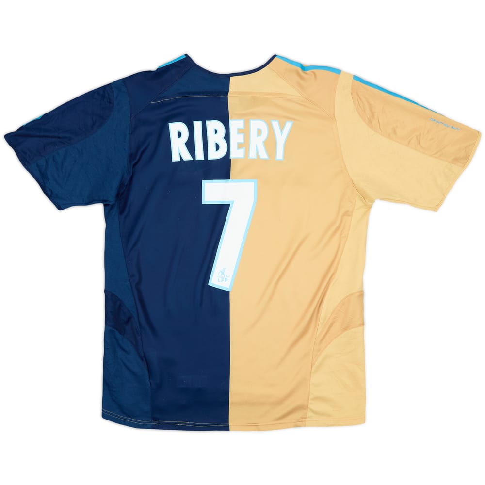 2005-06 Olympique Marseille Third Shirt Ribery #7 - 6/10 - (XL.Boys)