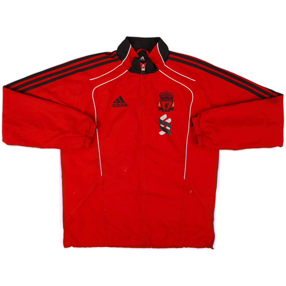 2010-11 Liverpool adidas Track Jacket - 7/10 - (M/L)