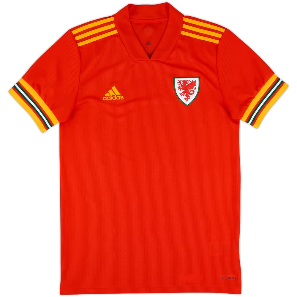 2020-21 Wales Home Shirt - 8/10 - (S)