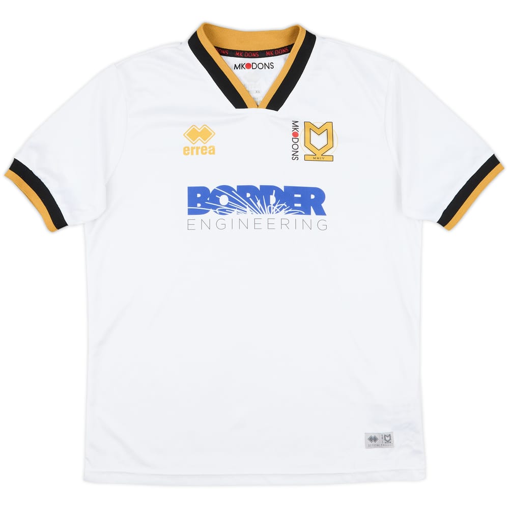 2020-21 MK Dons Home Shirt - 7/10 - (XS)