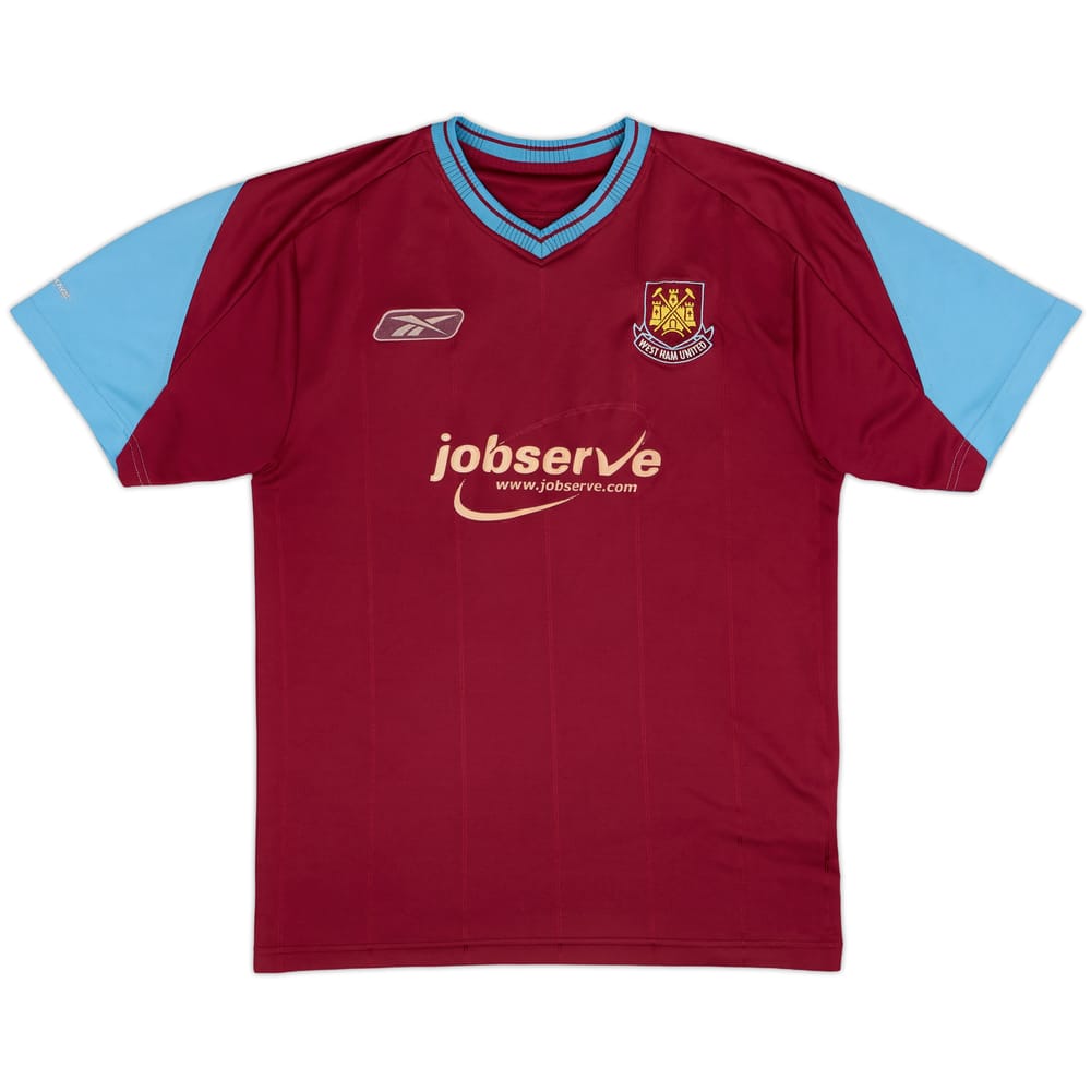 2003-05 West Ham Home Shirt - 4/10 - (XL.Boys)