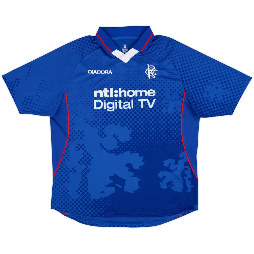 2002-03 Rangers Home Shirt - 9/10 - (L)