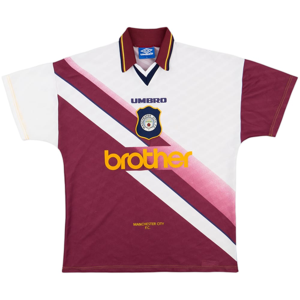 1996-97 Manchester City Away Shirt - 9/10 - (L)