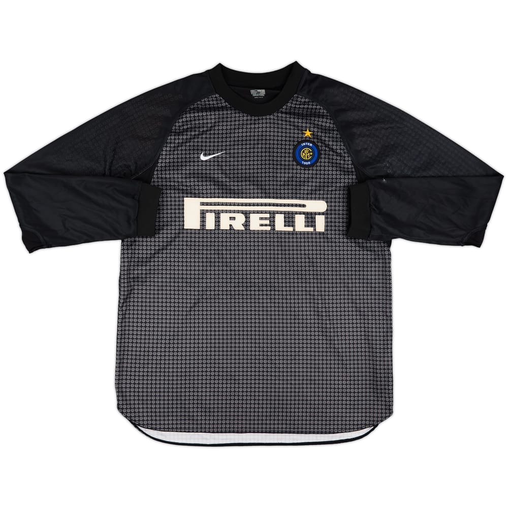 2000-01 Inter Milan GK Shirt - 8/10 - (L)