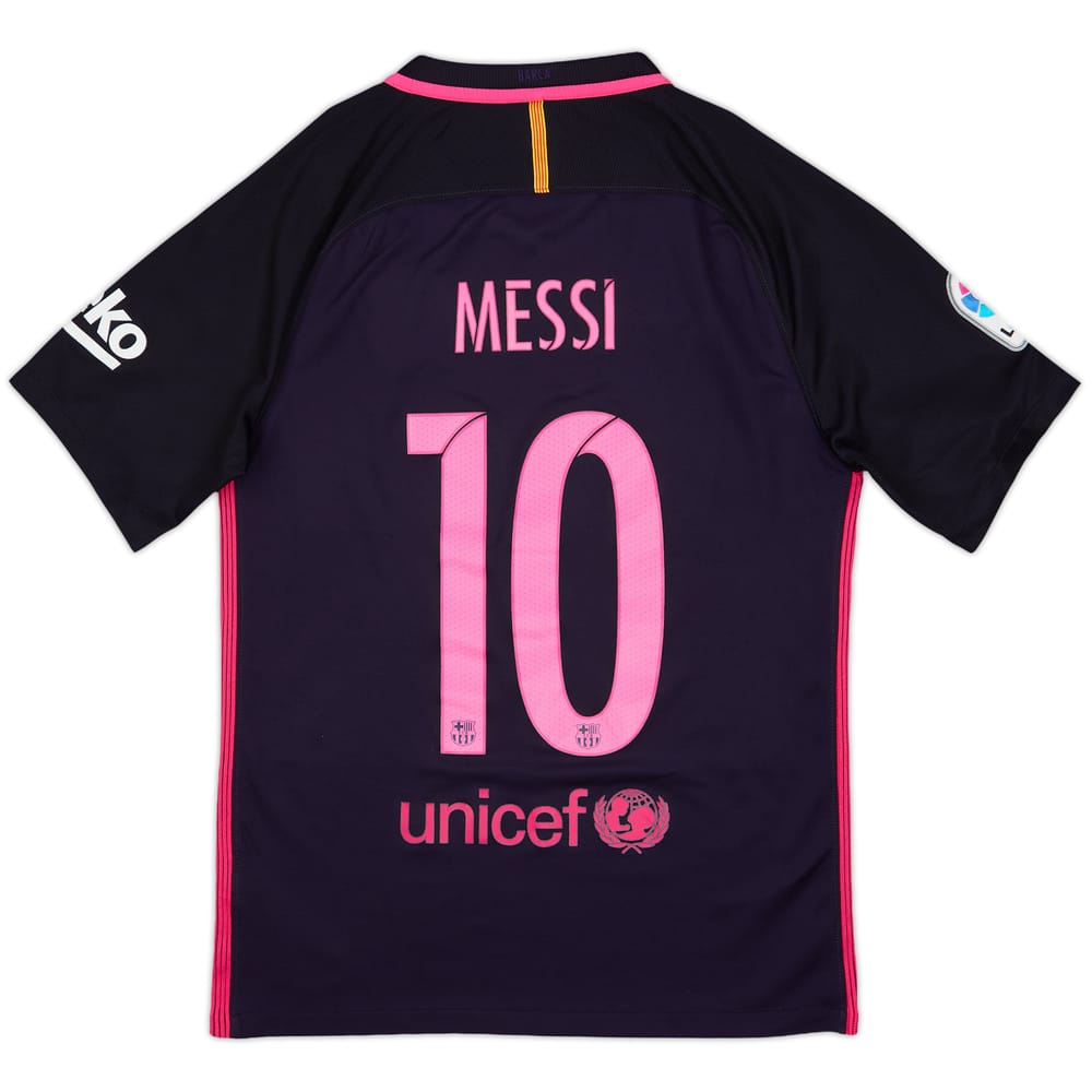 2016-17 Barcelona Away Shirt Messi #10 - 8/10 - (S)
