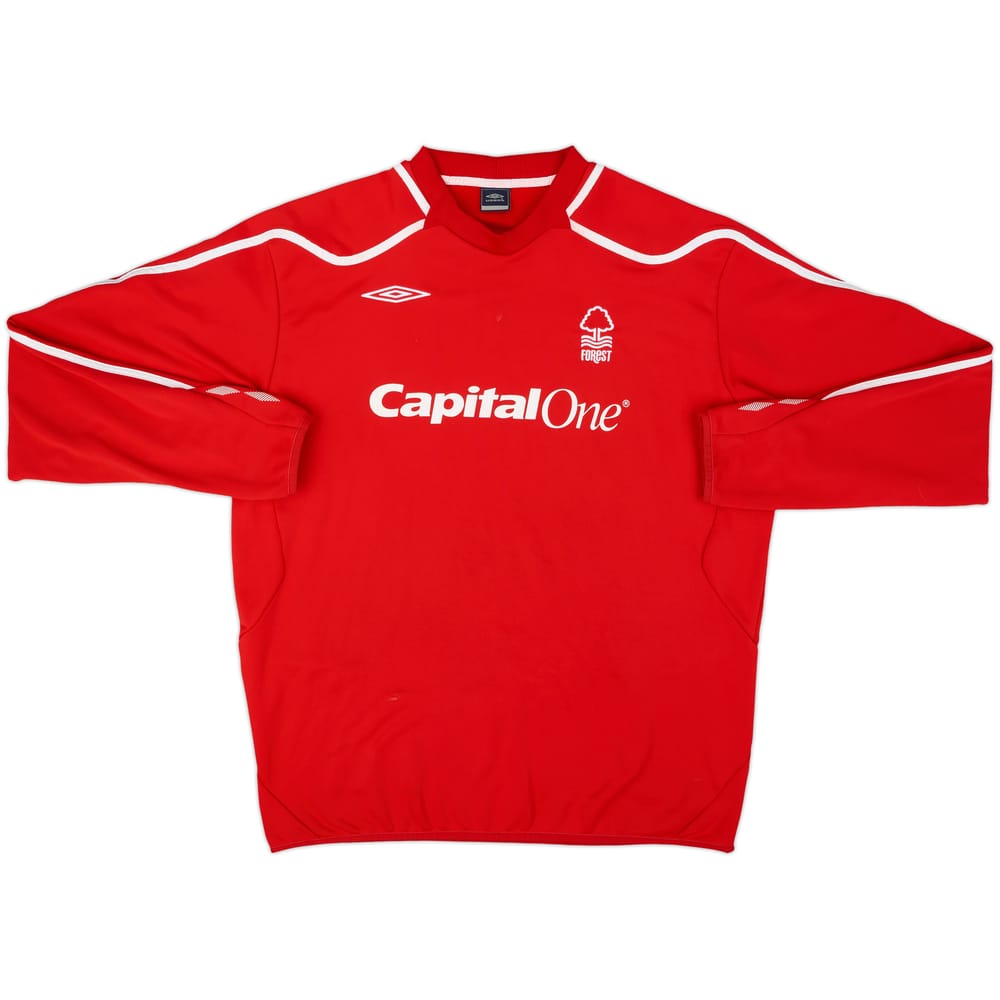 2007-08 Nottingham Forest Umbro Sweat Top - 7/10 - (XXL)