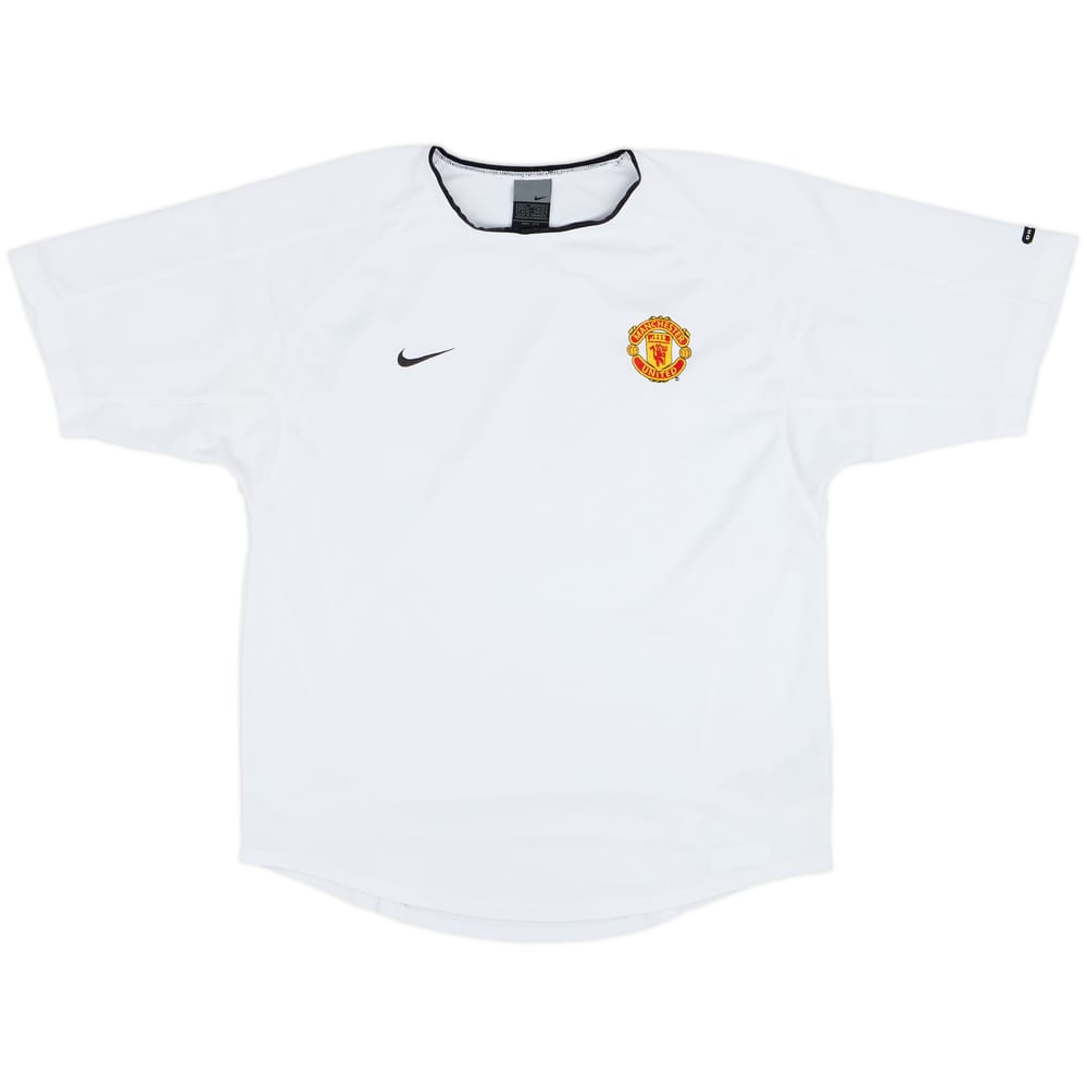 2002-03 Manchester United Nike Training Shirt - 9/10 - (M)