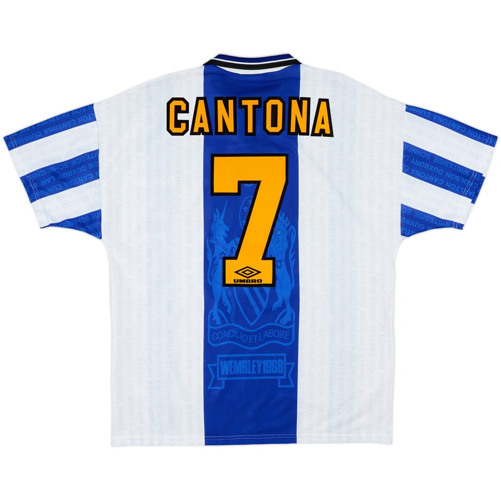 1994-96 Manchester United Third Shirt Cantona #7 - 7/10 - (L)