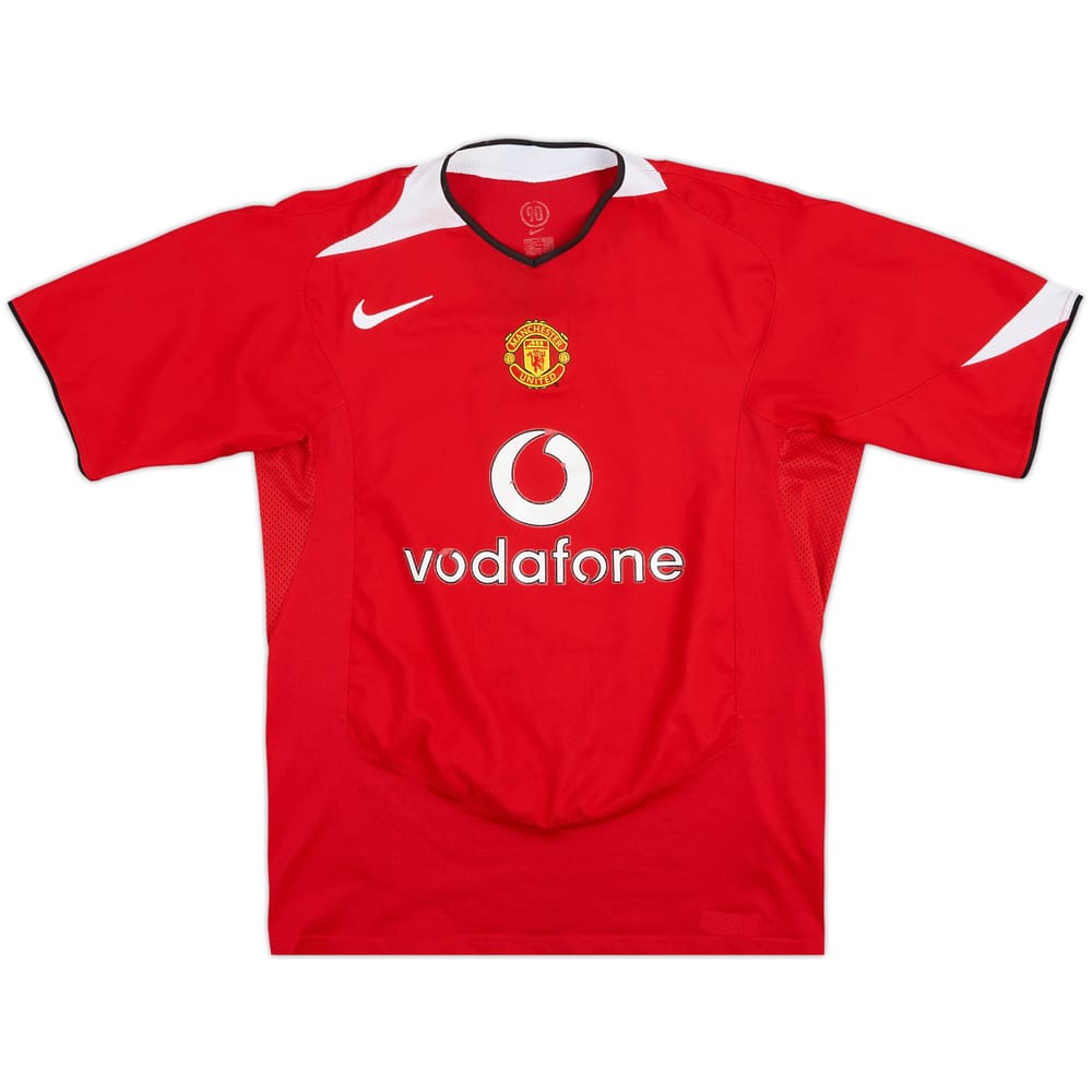 2004-06 Manchester United Home Shirt - 5/10 - (L)