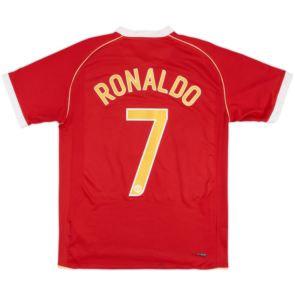 2006-07 Manchester United Camiseta Local Ronaldo #7 - 6/10 - (M)