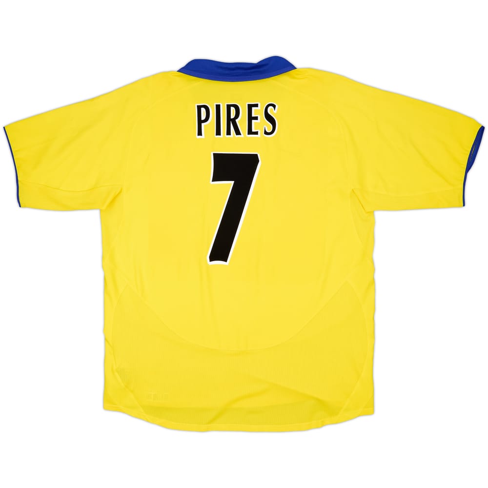 2003-05 Arsenal Away Shirt Pires #7 - 8/10 - (XL)